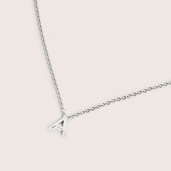925 Sterling Silver Letter Necklace