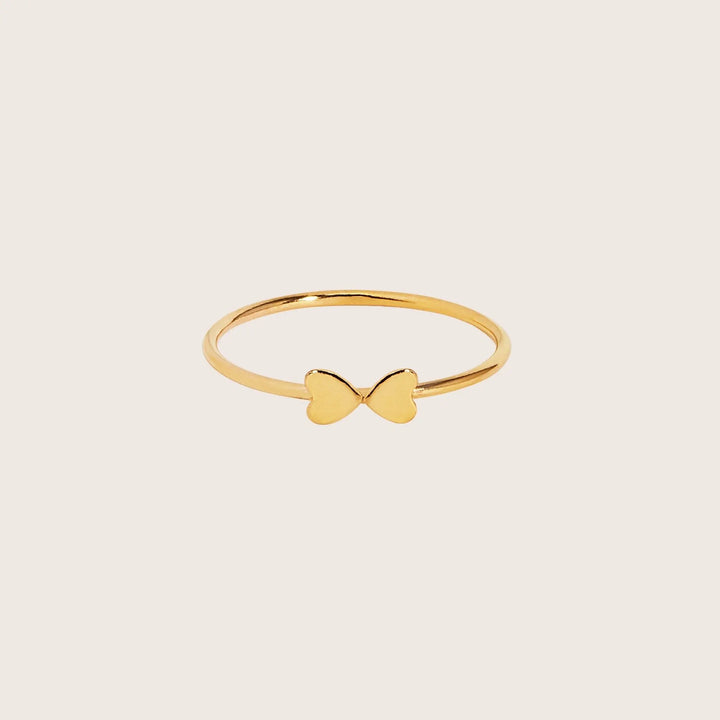 14K Gold Filled Lovers Stacking Ring