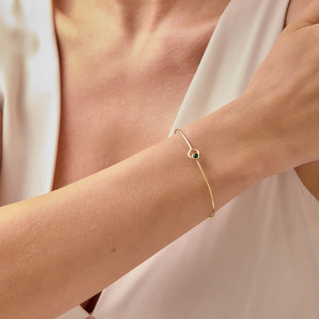 14K Gold Filled Claudette Bangle