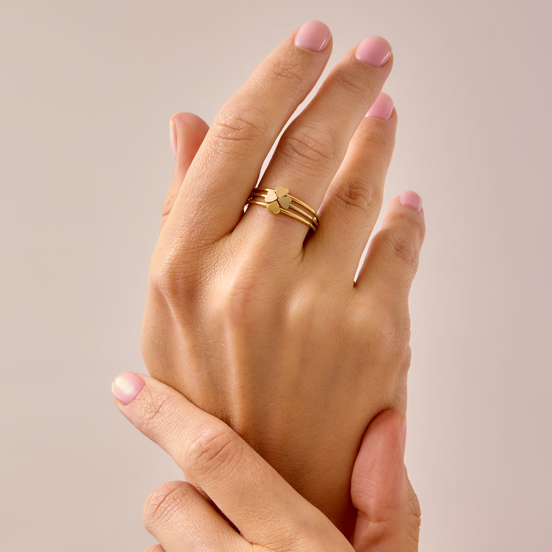 14K Gold Filled Cara Stacking Ring