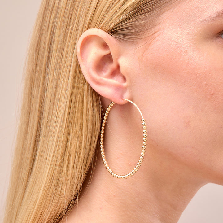 14K Gold Filled Gilda Hoop Earrings