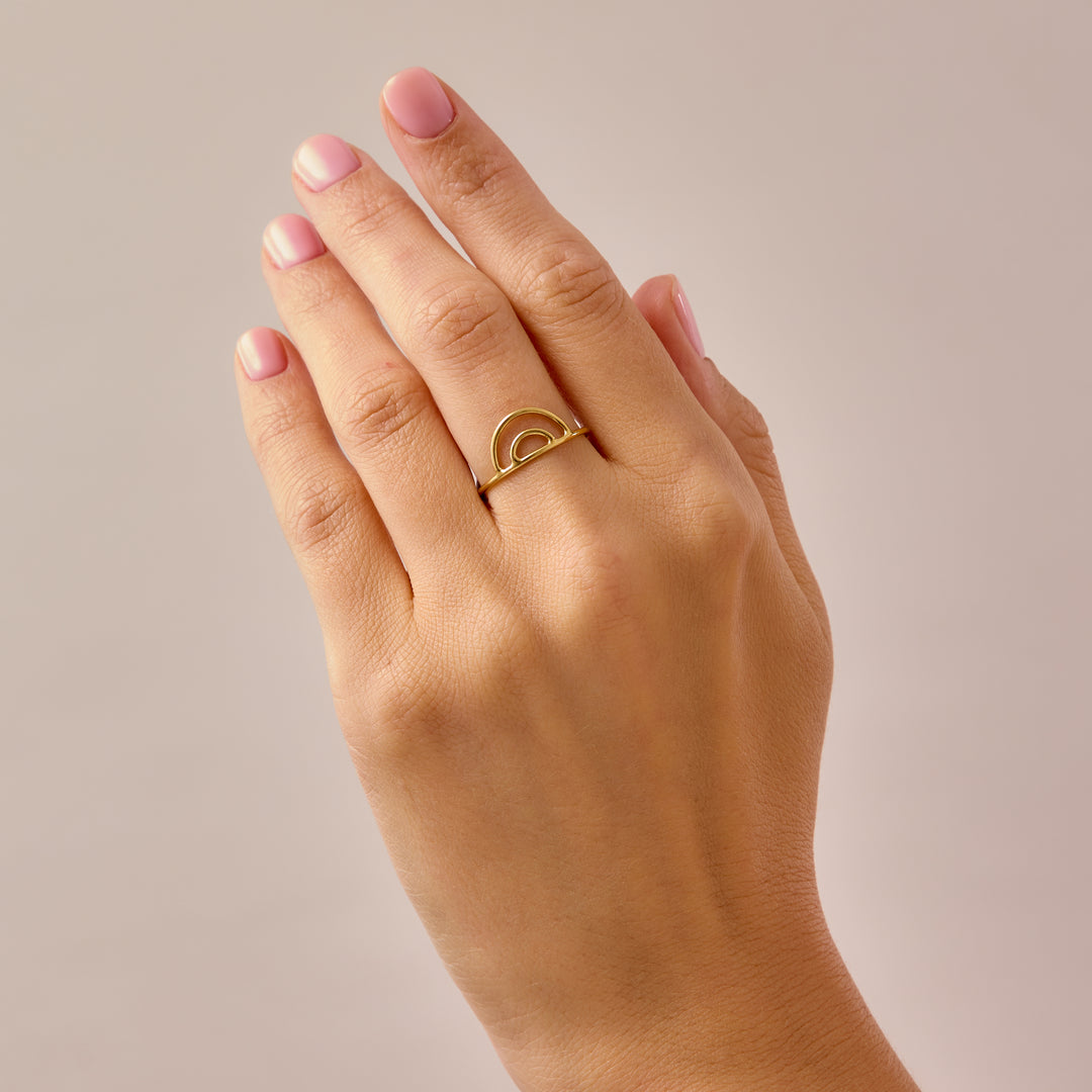 14K Gold Filled Iridiana Stacking Ring