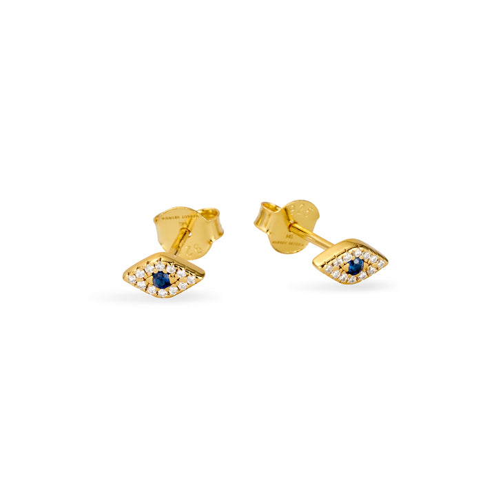 18K Gold Vermeil Jacalin Evil Eye Set