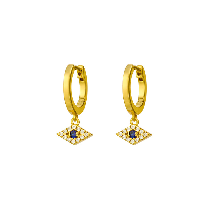 18K Gold Vermeil Jacalin Evil Eye Set