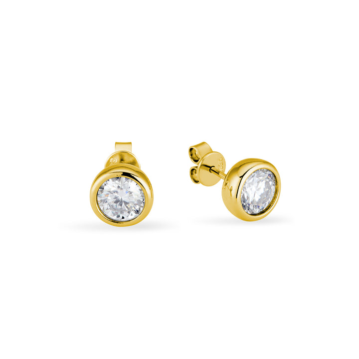 18K Gold Tamako Stud Earrings