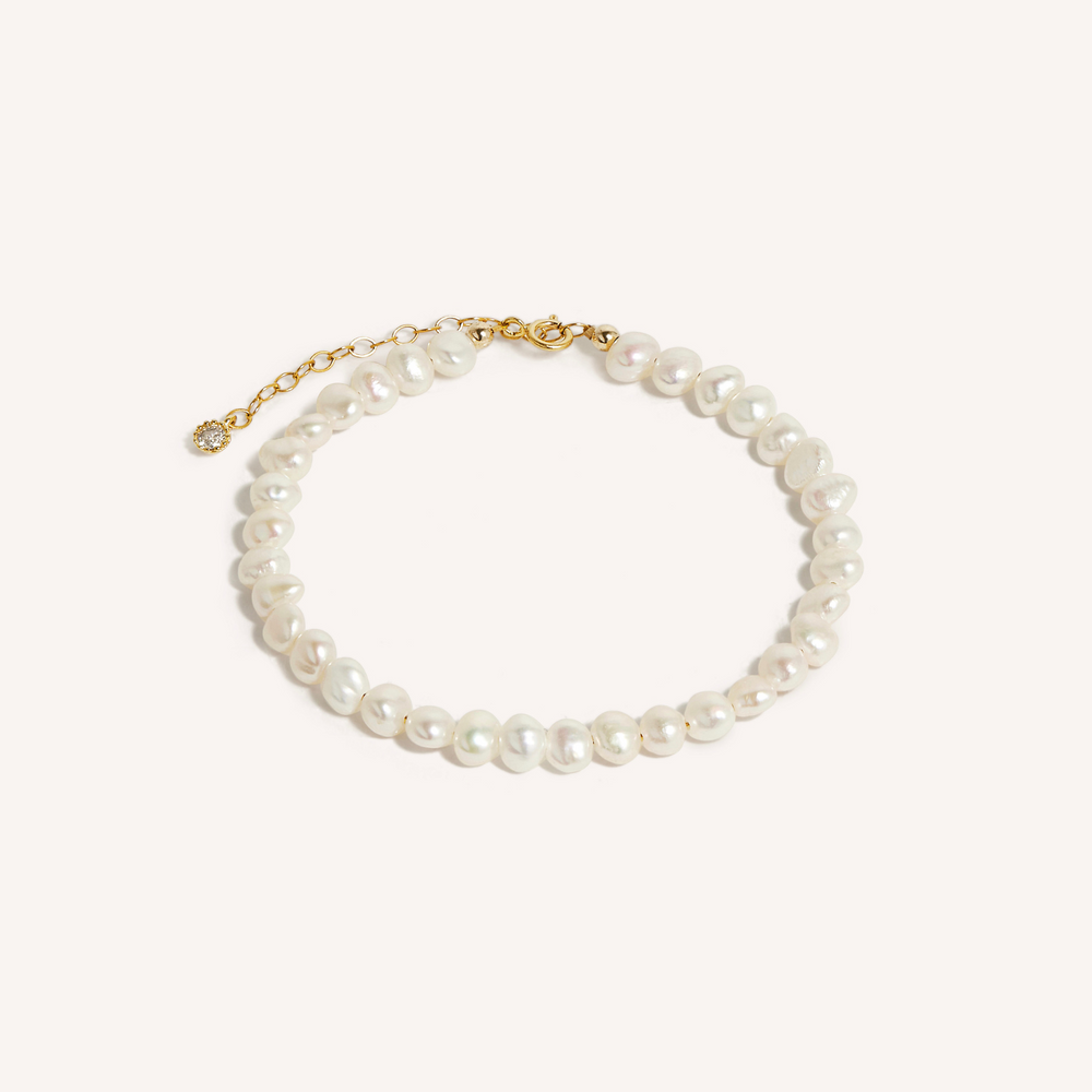 14K Gold Filled Lachelle Baroque Pearl Bracelet