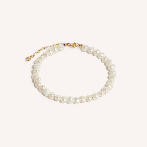 14K Gold Filled Lachelle Baroque Pearl Bracelet