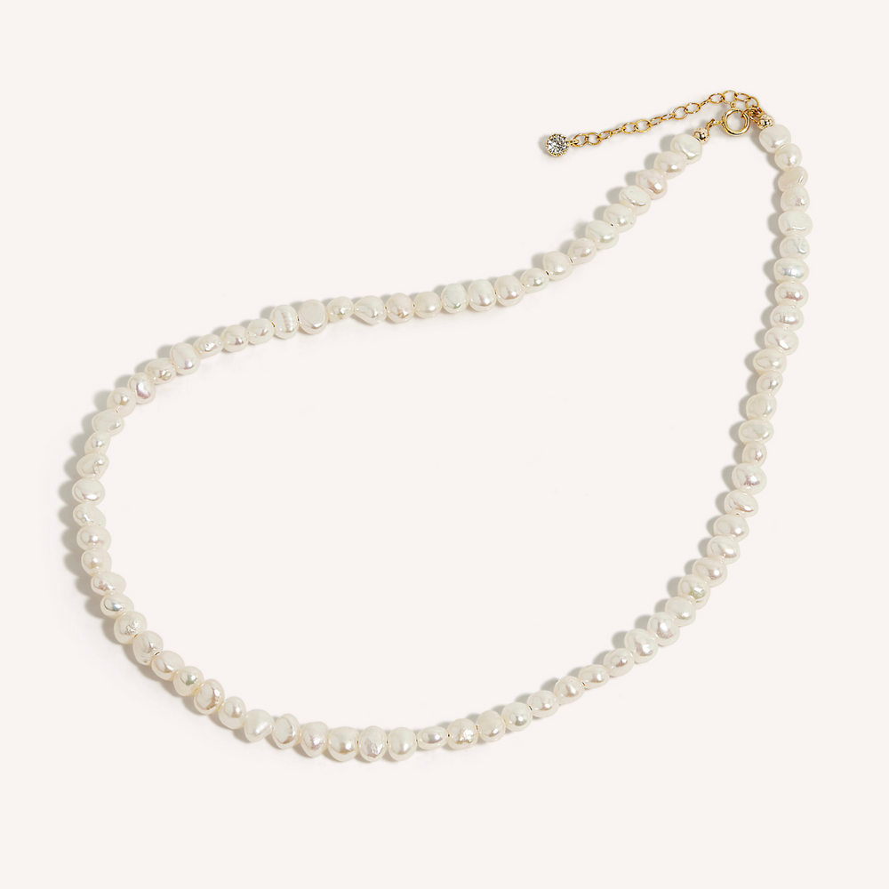 14K Gold Filled Lachelle Baroque Pearl Necklace