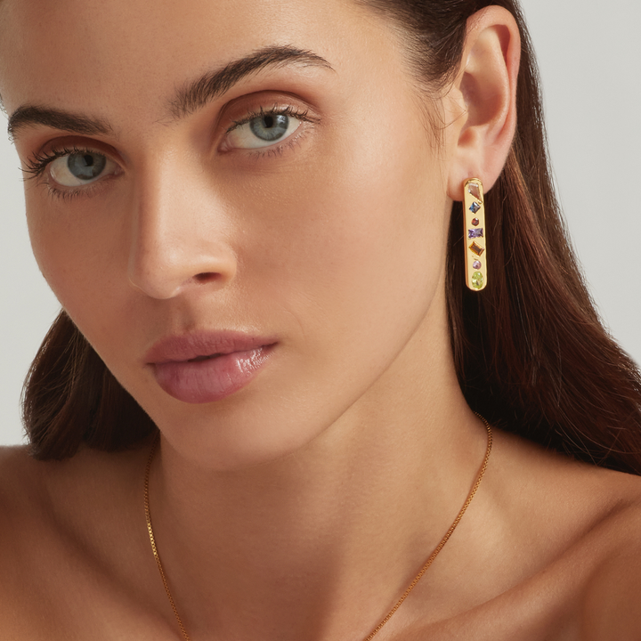 18K Gold Vermeil Candy Luxe Earrings