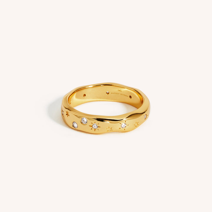 18K Gold Vermeil Stargazing Ring