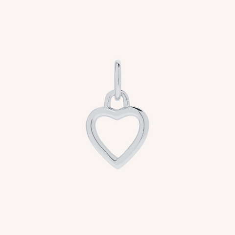 925 Sterling Silver Elara Heart Pendant