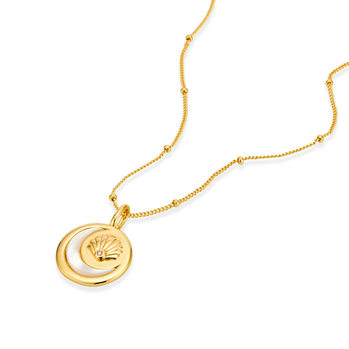 18K Gold Vermeil Mahsa Pendant Necklace