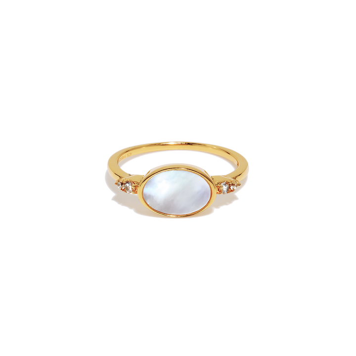 Alba Ring – 18K Gold Vermeil