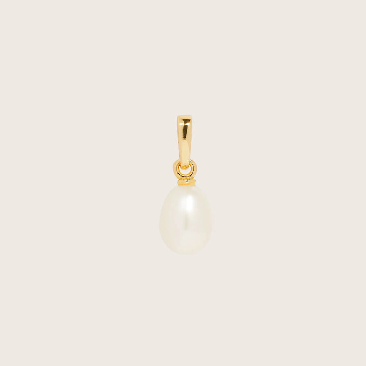 14K Gold Plated Nerina Pearl Drop Pendant