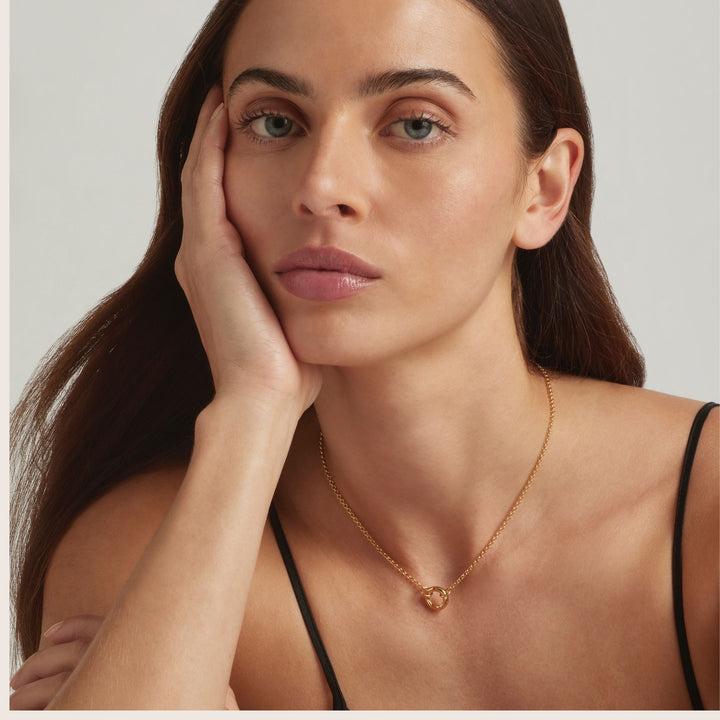 18K Gold Plated Odelia CharmEdit Necklace