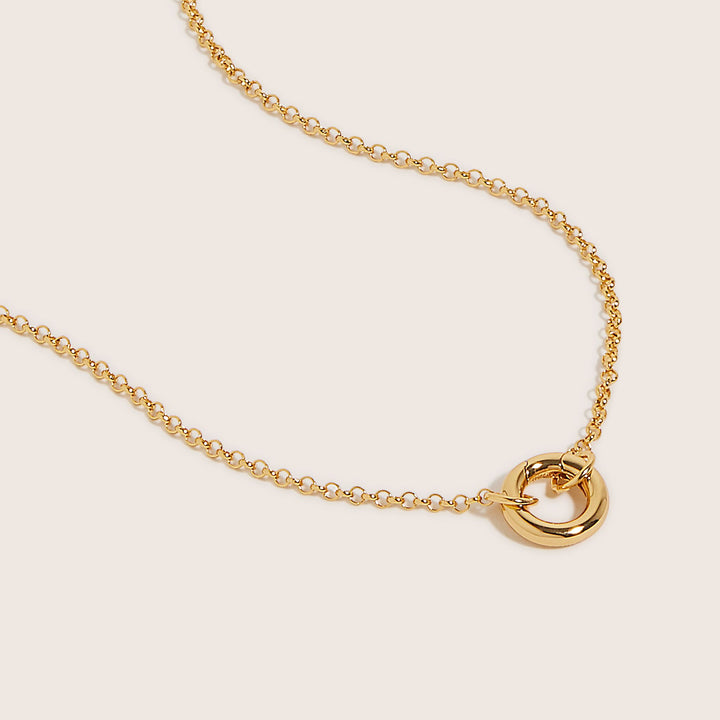 18K Gold Plated Odelia CharmEdit Necklace