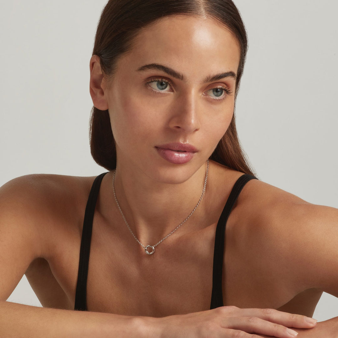 925 Sterling Silver Odelia CharmEdit Necklace