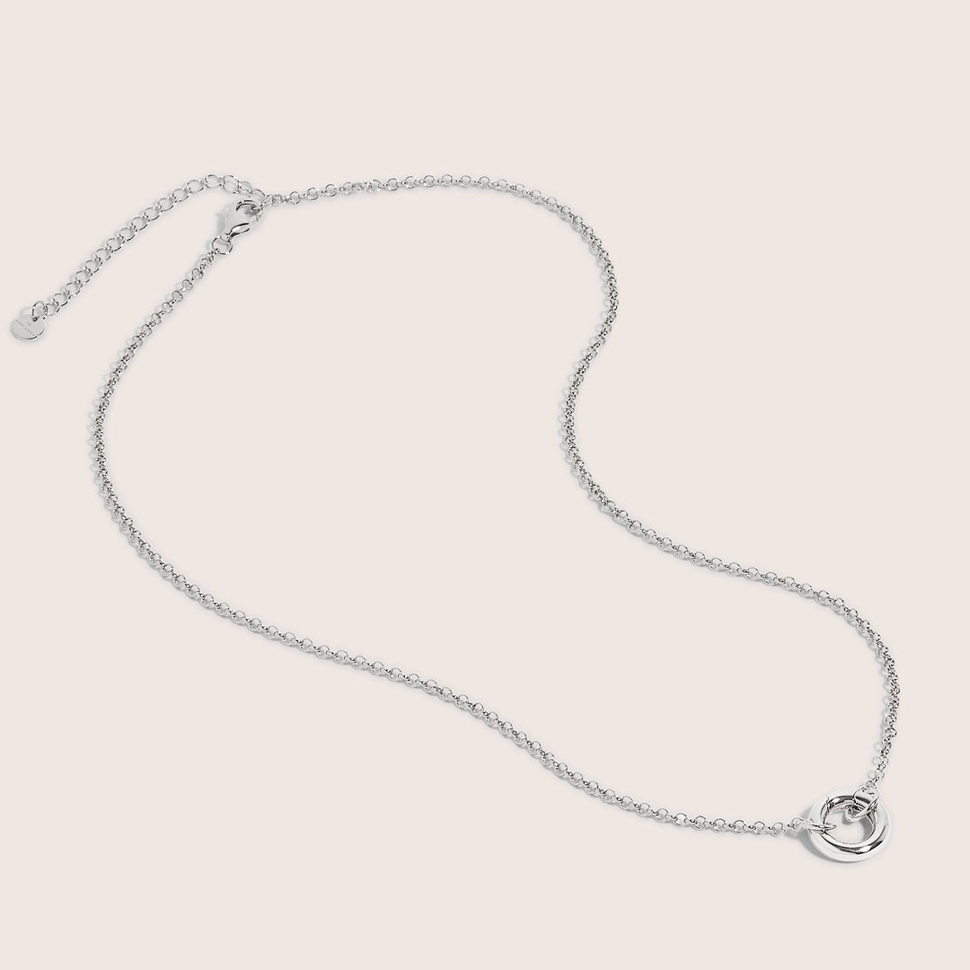925 Sterling Silver Odelia CharmEdit Necklace