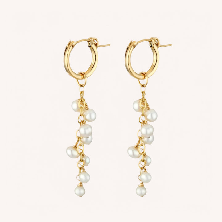 14K Gold Filled Pearl Drop Marsaili Earrings