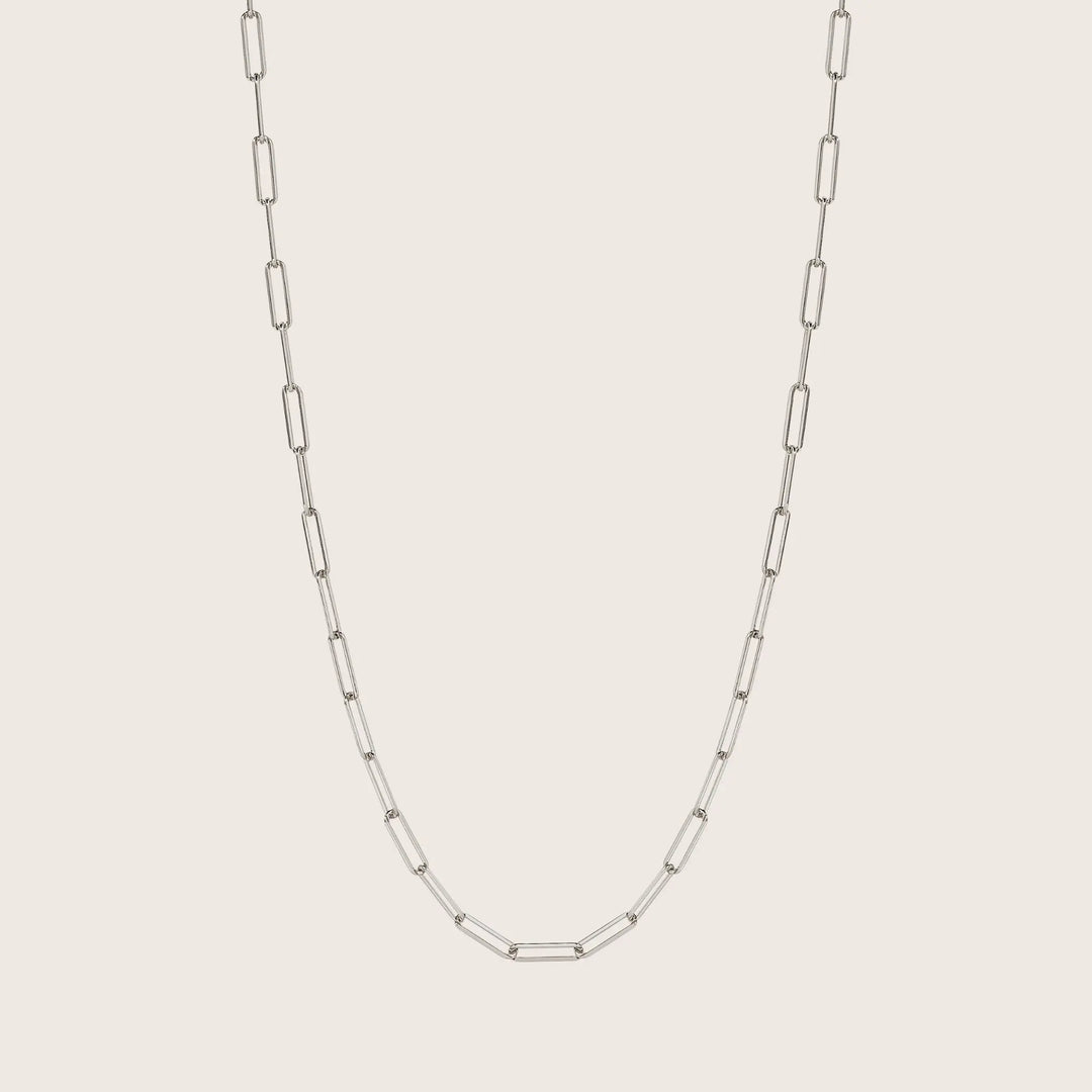 18K Gold Vermeil Rebekka Paperclip Necklace