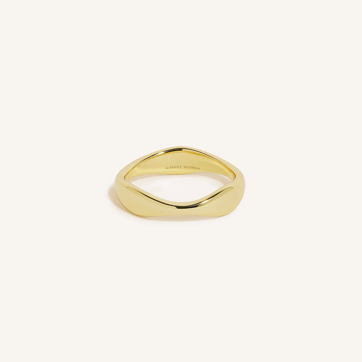 14K Gold Vermeil Organica Ring