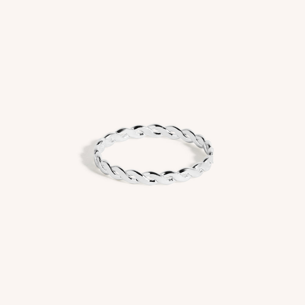 925 Sterling Silver Callie Stacking Ring