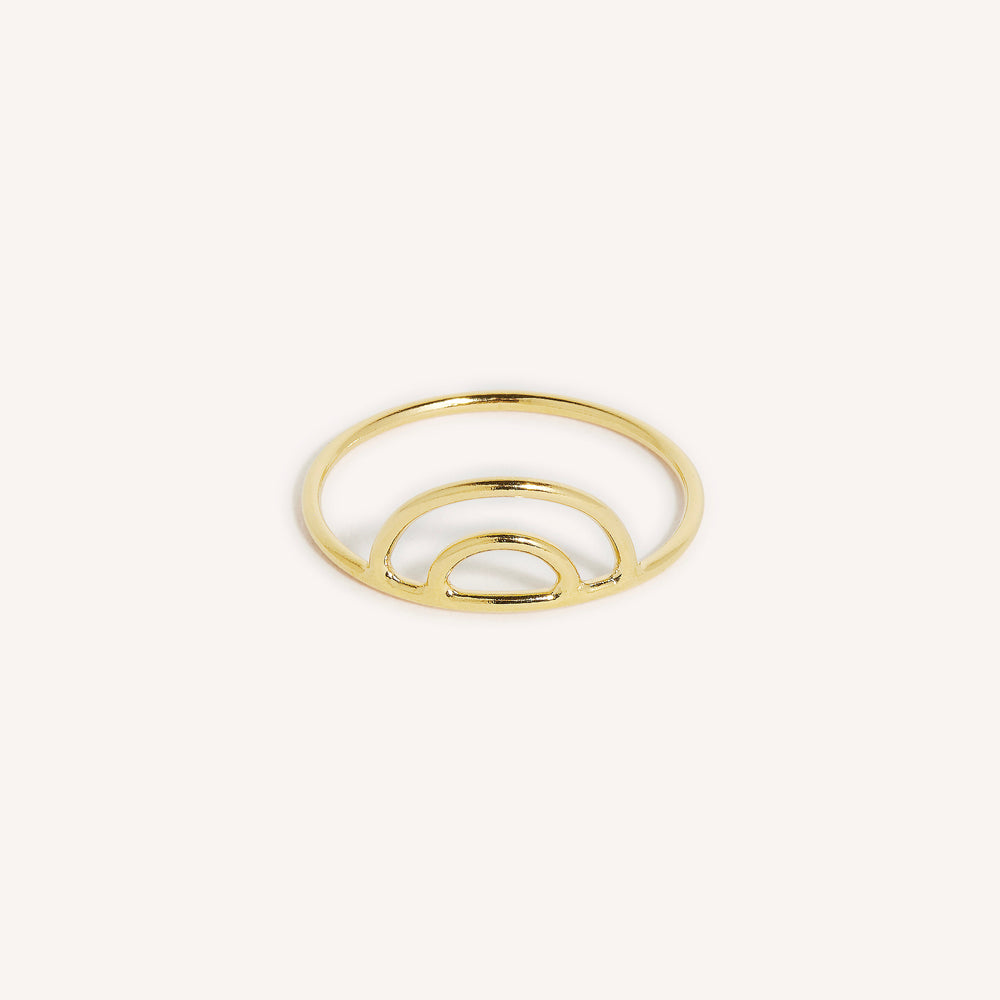 14K Gold Filled Iridiana Stacking Ring