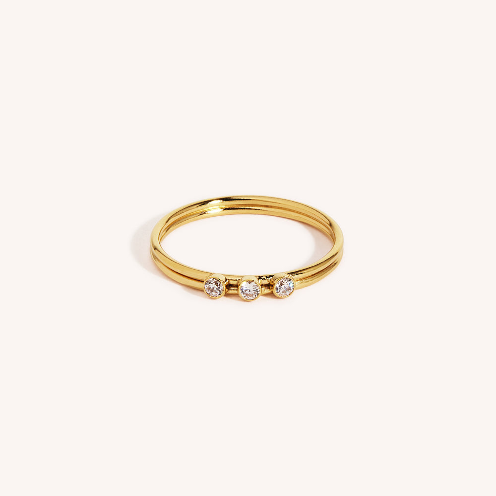 14K Gold Filled Tressa Stacking Ring