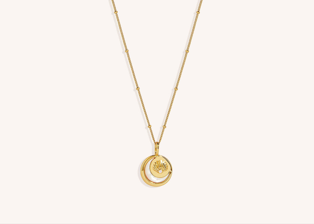 18K Gold Vermeil Mahsa Pendant Necklace