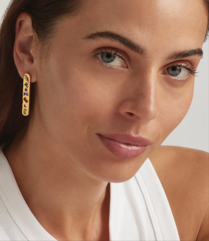 18K Gold Vermeil Candy Luxe Earrings