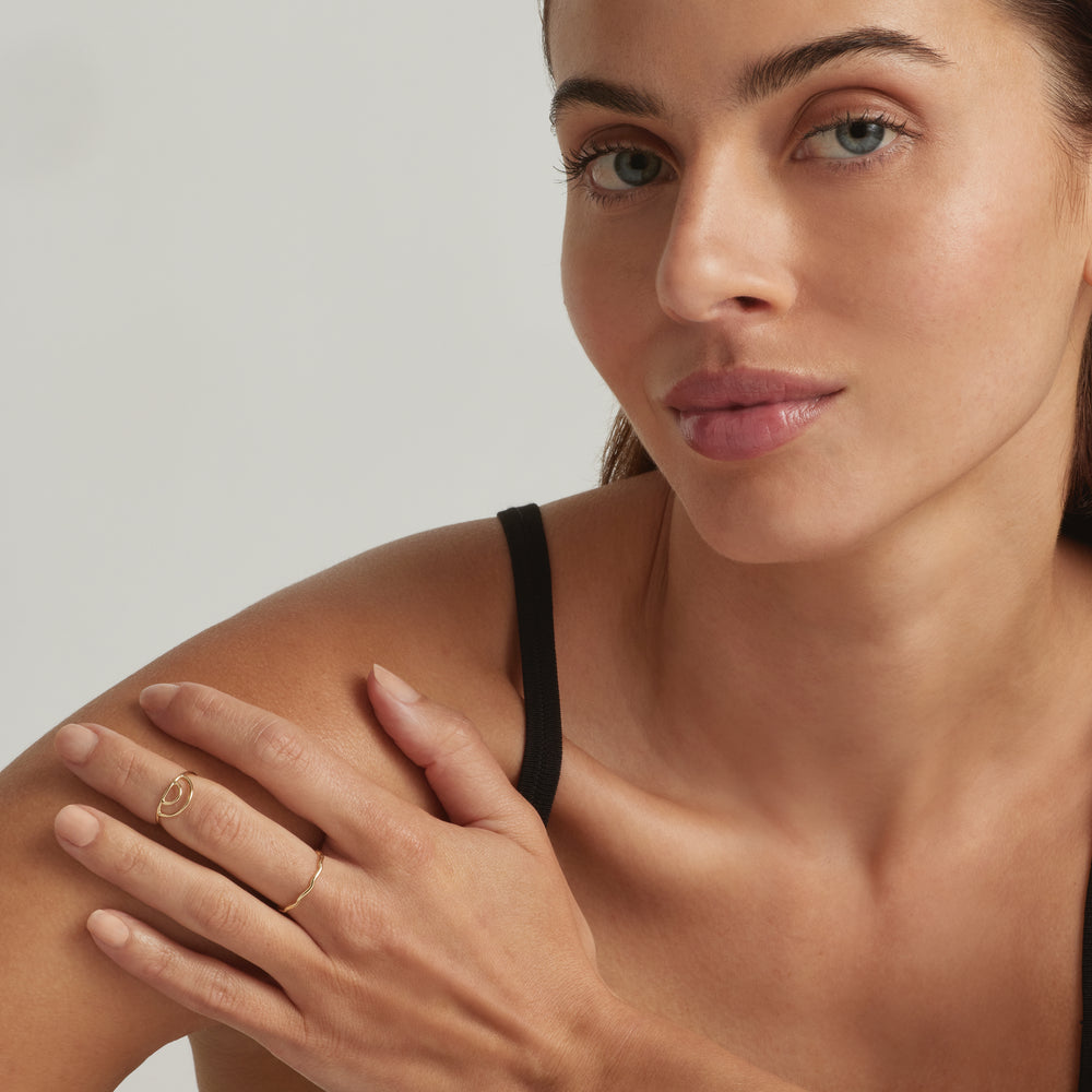 14K Gold Filled Iridiana Stacking Ring