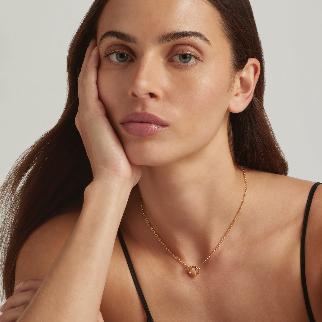 18K Gold Plated Odelia CharmEdit Necklace