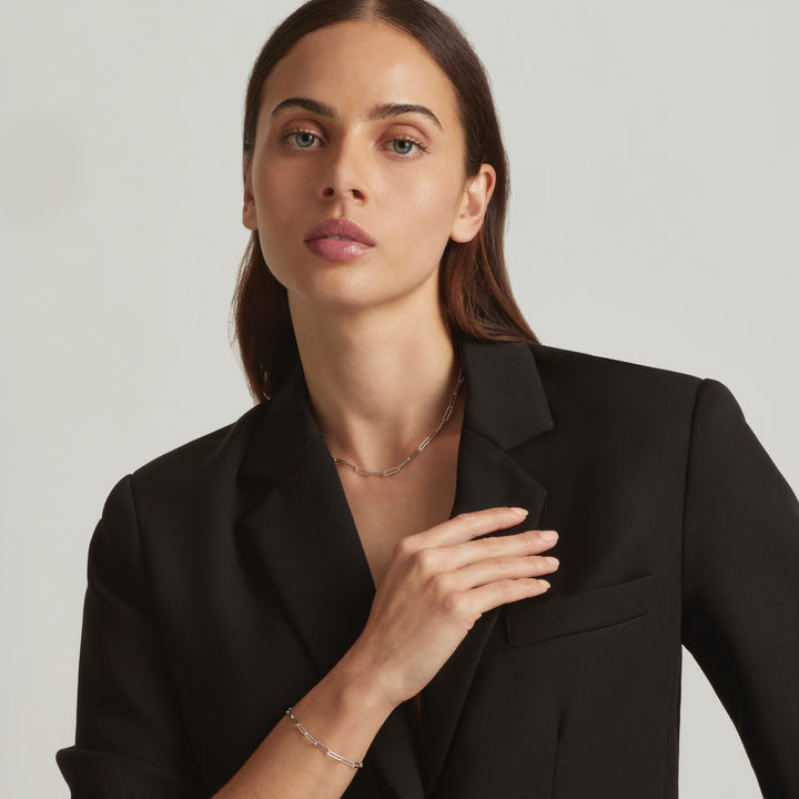18K Gold Vermeil Rebekka Paperclip Necklace