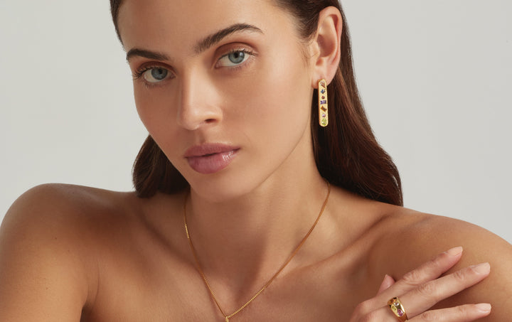 18K Gold Vermeil Candy Luxe Earrings