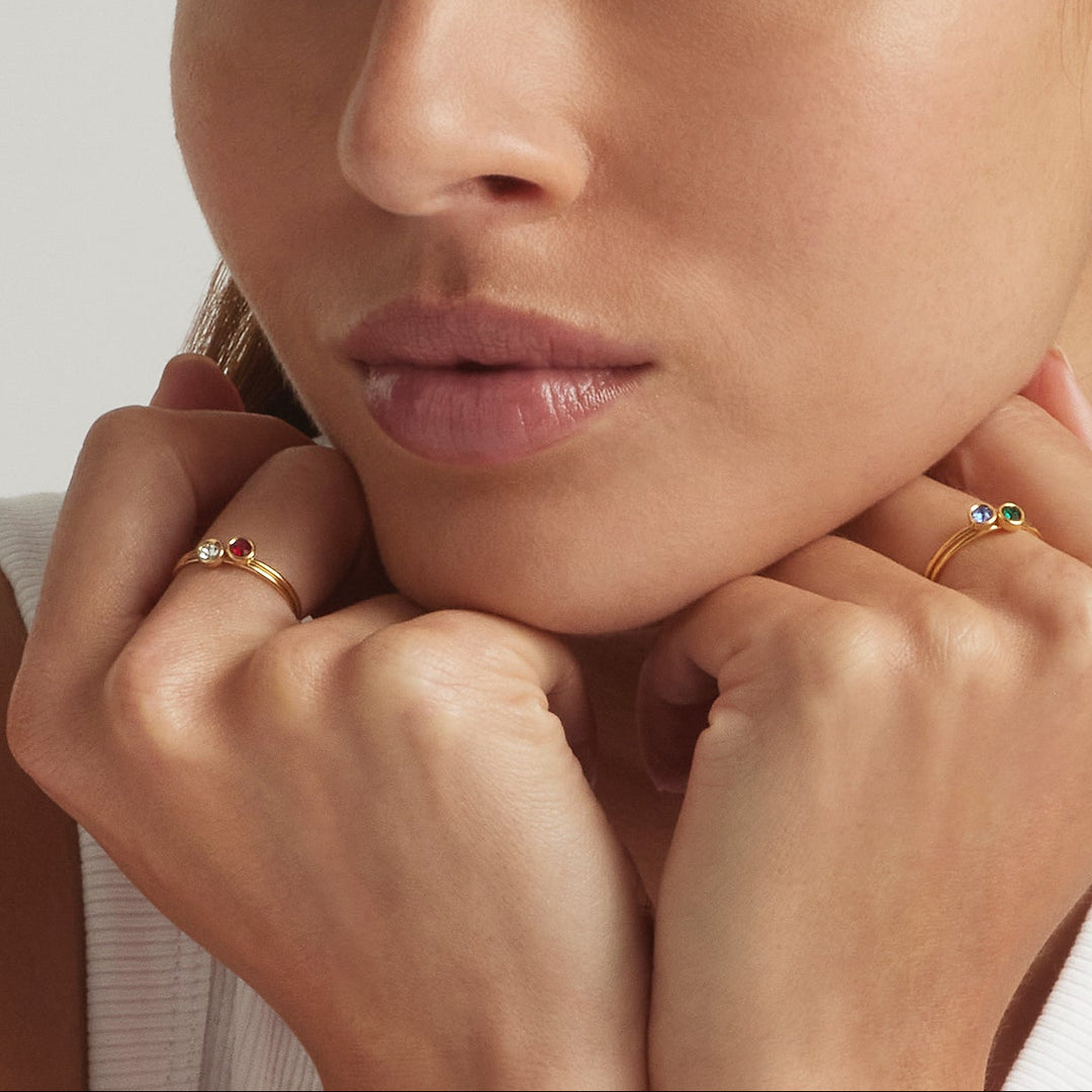 14K Gold Filled Harper Stacking Rings