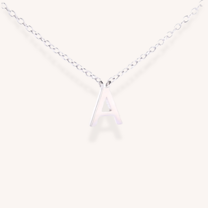 925 Sterling Silver Letter Necklace