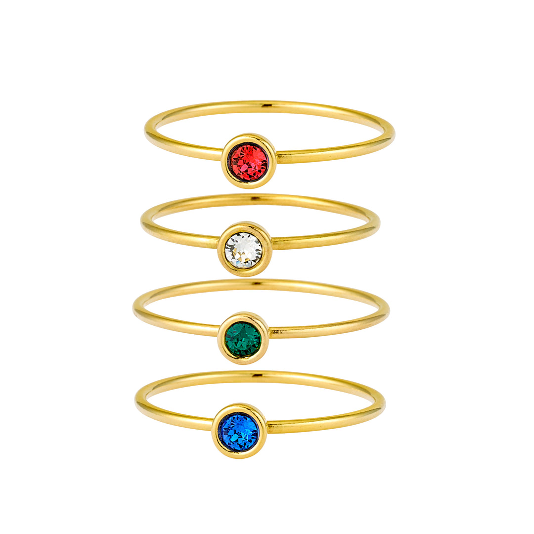 14K Gold Filled Harper Stacking Rings