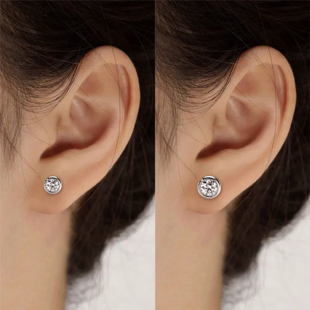 18K Gold Tamako Stud Earrings