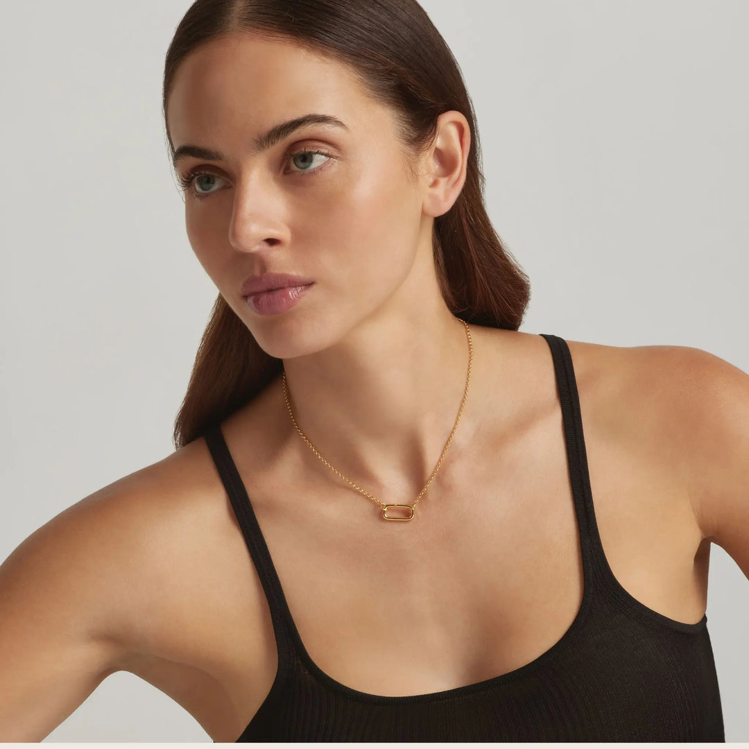 18K Gold Plated Valeria CharmEdit Necklace