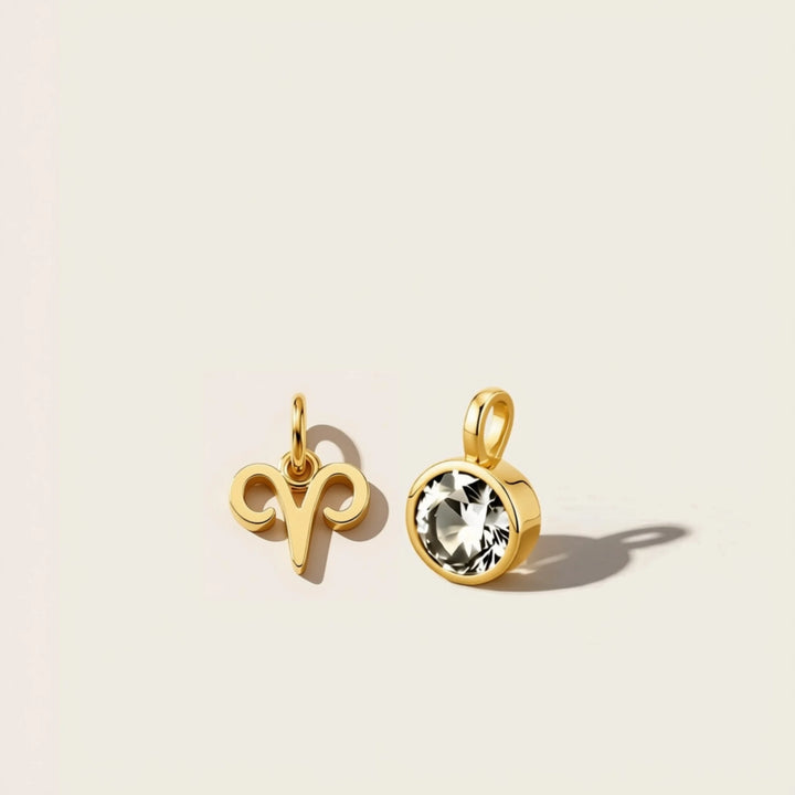 Aries Celestial Pair – 18K Gold Plated over Sterling Silver