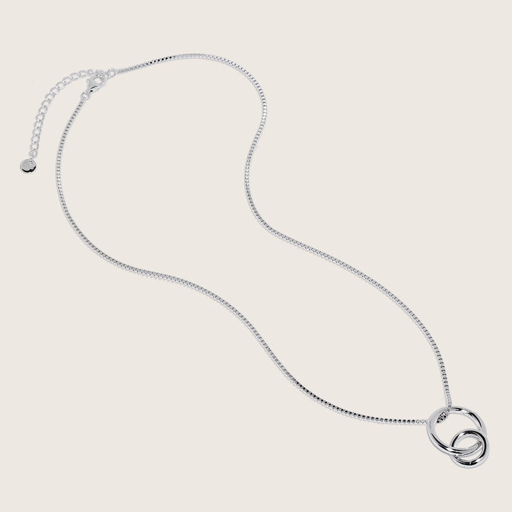 Bond Necklace – Rhodium Plated over 925 Sterling Silver
