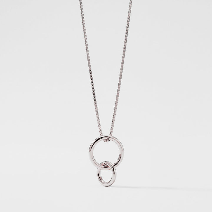 Bond Necklace – Rhodium Plated over 925 Sterling Silver