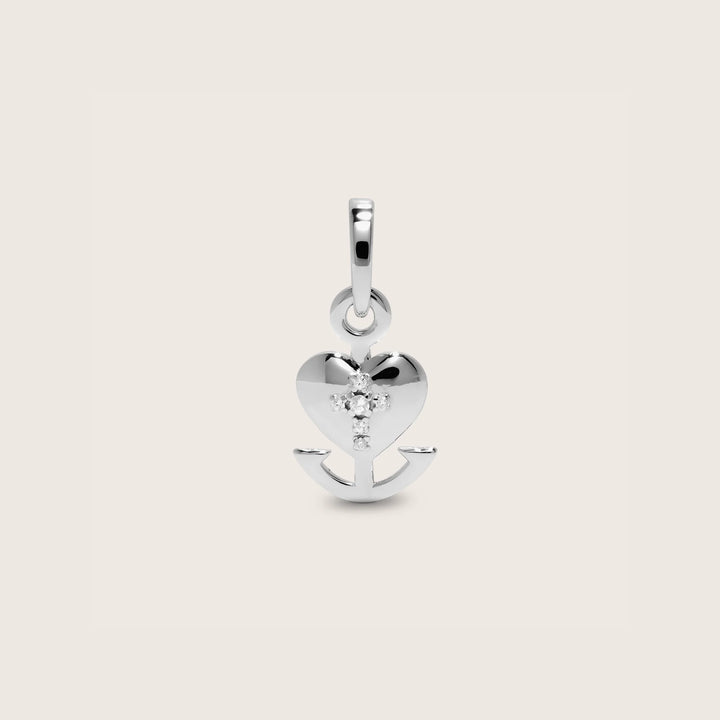 925 Sterling Silver Faith Love & Hope Charm