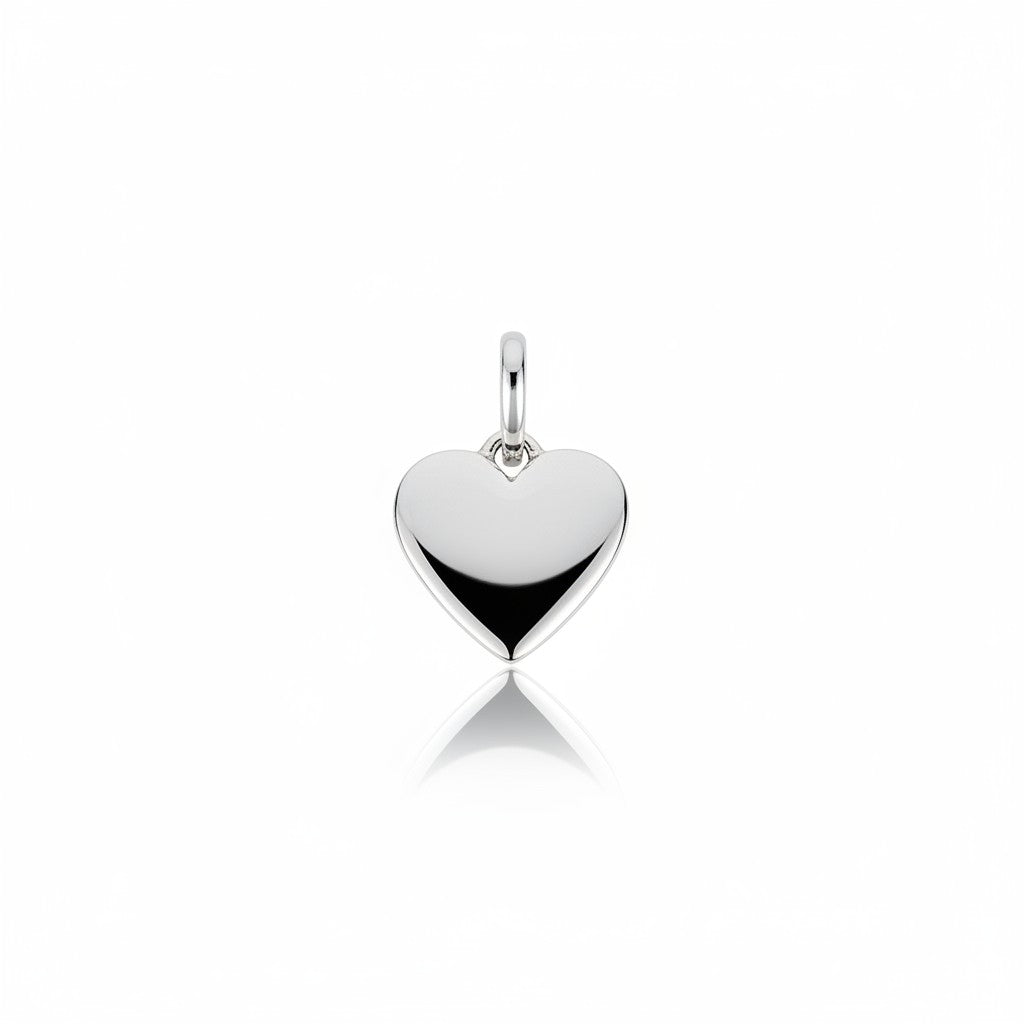 Kordelia Engravable Heart Pendant – 925 Sterling Silver