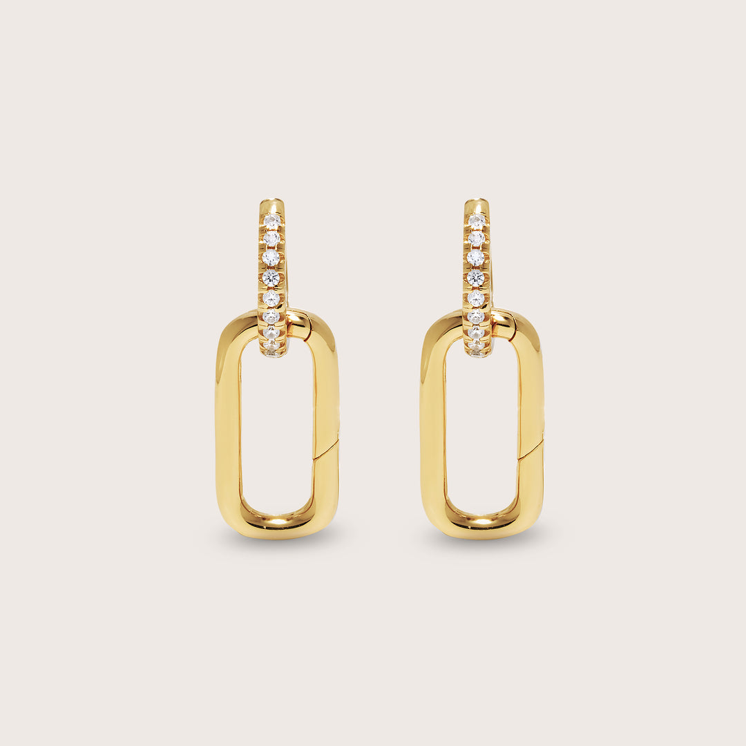 Lennox Pearl Drop Convertible Earrings