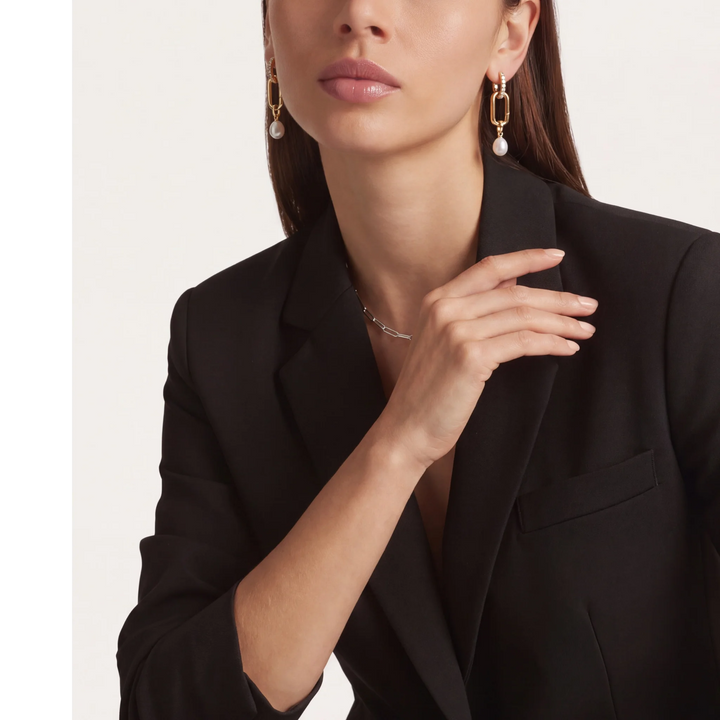 Lennox Pearl Drop Convertible Earrings