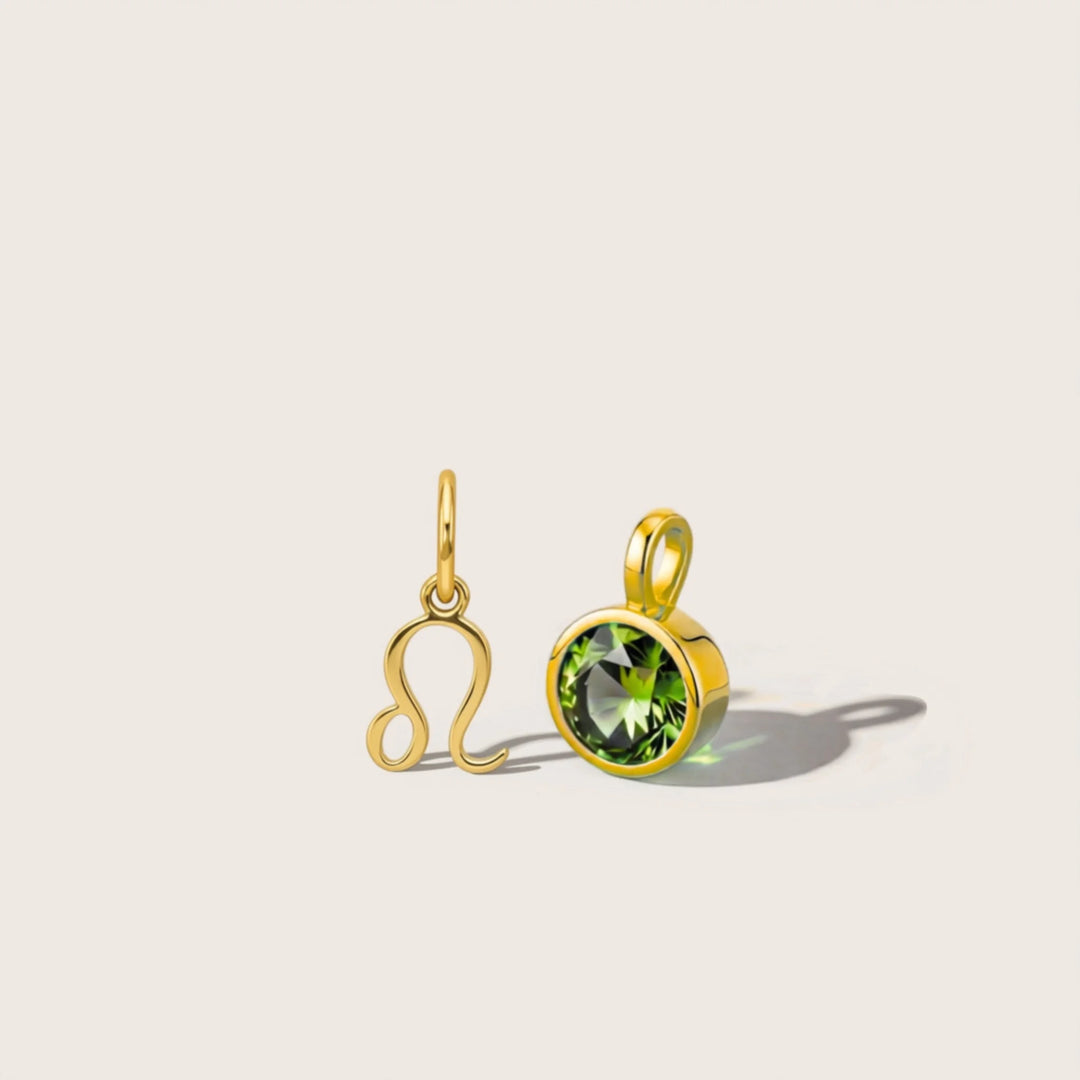 Leo Celestial Pair – Gold Plated over Sterling Silver