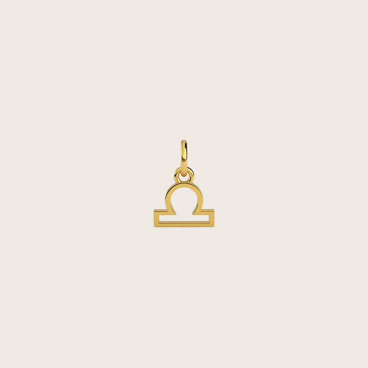 Libra Celestial Pair – Gold Plated over Sterling Silver