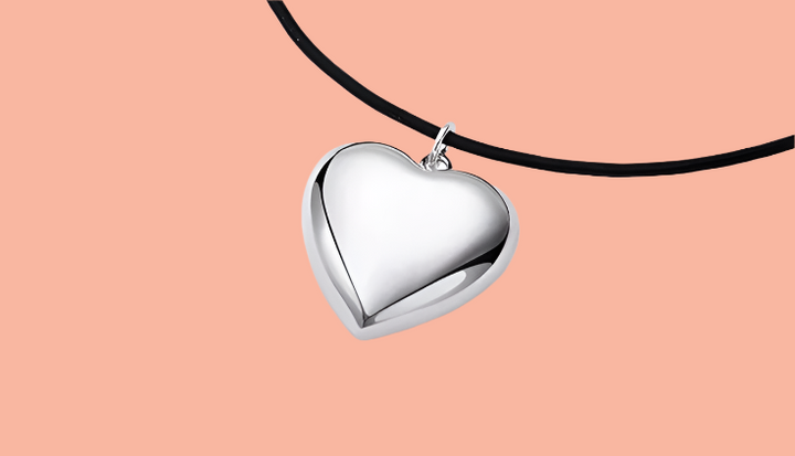 925 Sterling Silver Love Heart Pendant