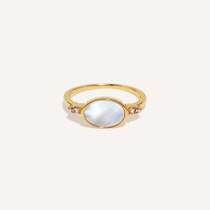 Alba Ring – 18K Gold Vermeil